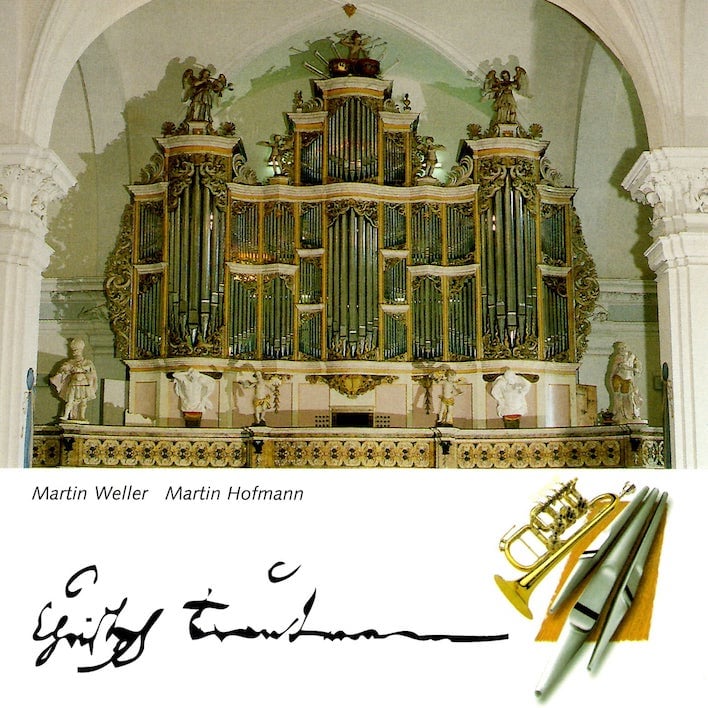 CD-Cover zu Trompete und Treutmann-Orgel in der Klosterkirche zu Grauhof