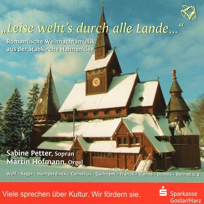 CD-Cover zu „Leise weht's durch alle Lande …“ - Romantische Weihnachtsmusik